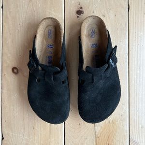 Birkenstock Boston Clog, Black, 38